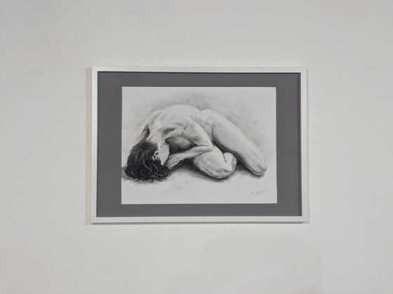 Charcoal Nude study.
