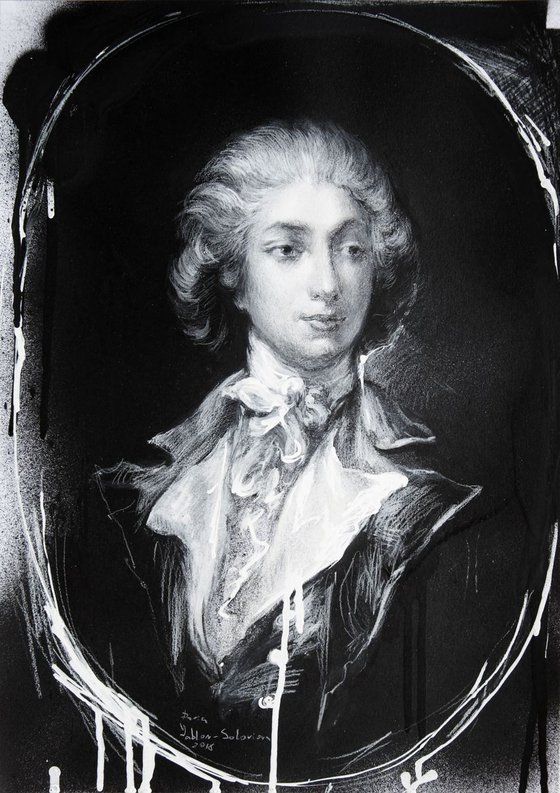 "The God of Dance" After Gainsborough.