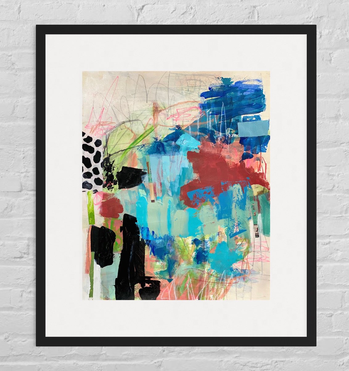 Dancing Around The Subject By Kat Crosby, 14 X 17, Artwork For Sale On Artfinder