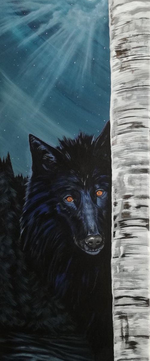 Black Wolf. by Zoe Adams