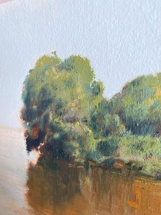 Along the shore