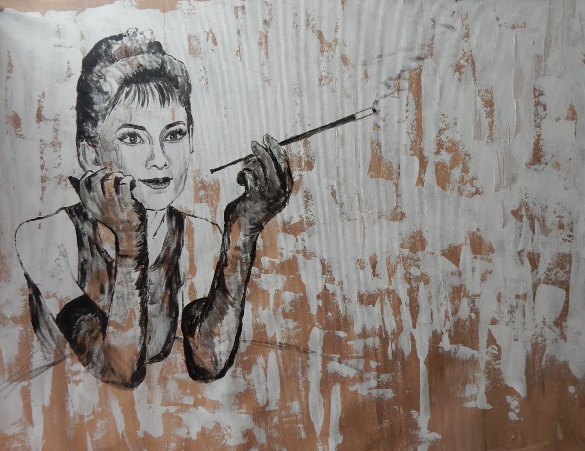 Audrey Hepburn by Vita Schagen