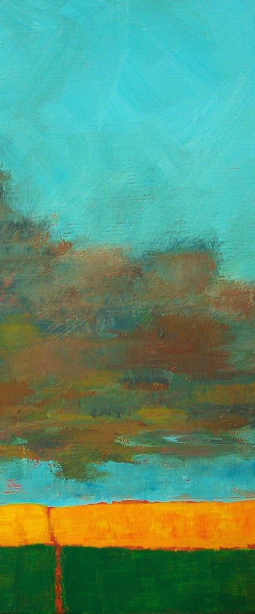 Atmosphere Above Somerset Farmland by David J Edwards