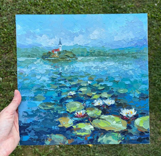 "Water lilies on Lake Bled"