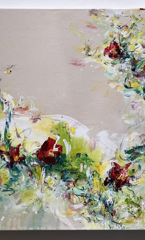 Bloom where you are planted no. I by Maria Bevilacqua-Fischer