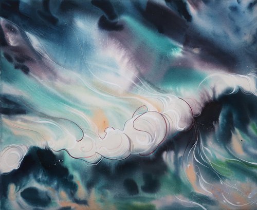 Abstract ocean. by Alla Vlaskina