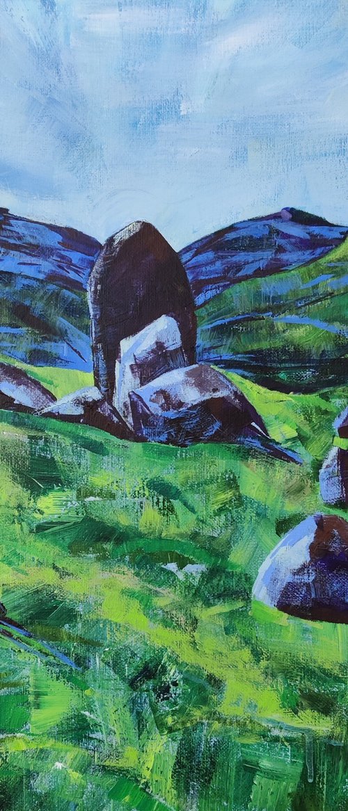 Castlerigg Stones by Julia Preston