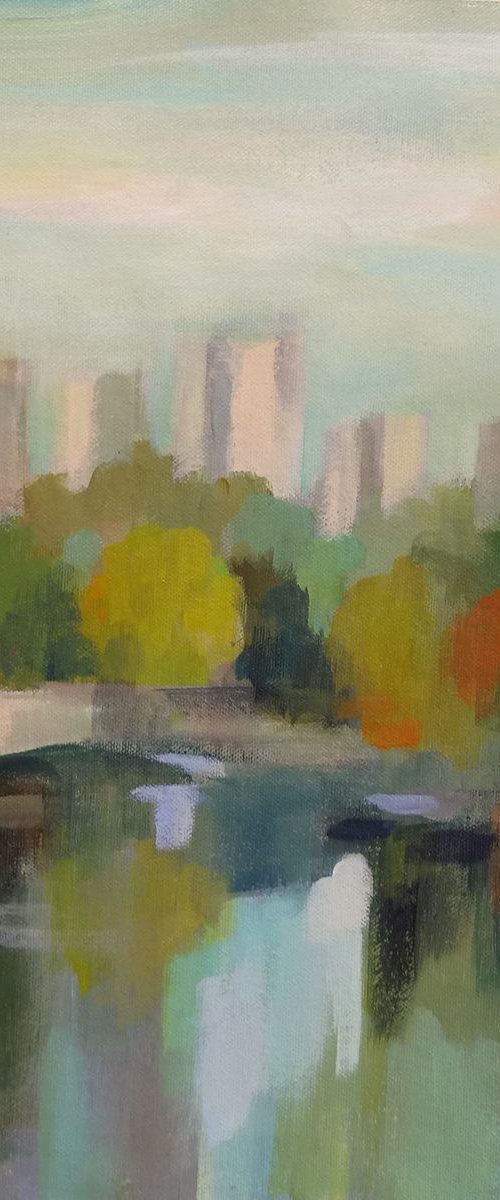 Manhattan Sketches I by Silvia  Vassileva
