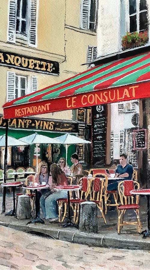 Paris cafe by Darren Carey