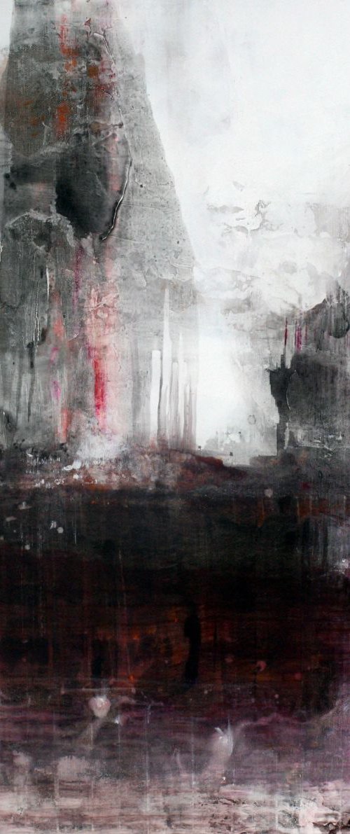 Alone to the invisible touch Original Dreamscape by Master Ovidiu Kloska by Kloska Ovidiu