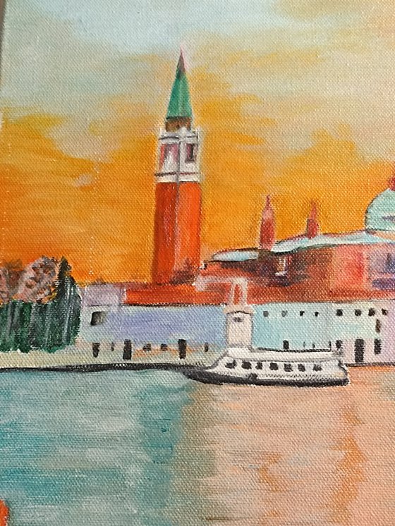 Sunset on Venice