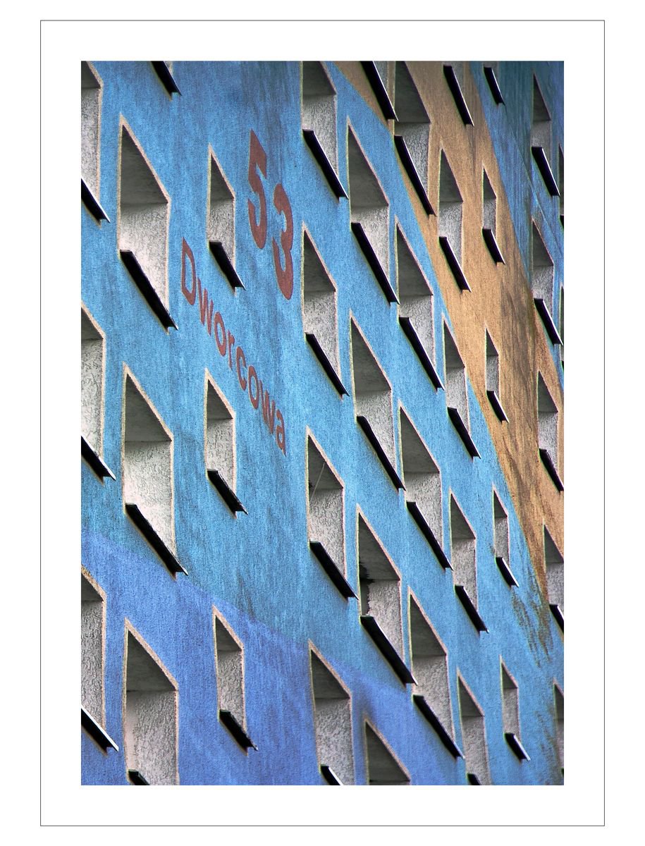 Geometric Cityscapes Photograph By Beata Podwysocka, 20 X 28, Facade 1, Original Artwork