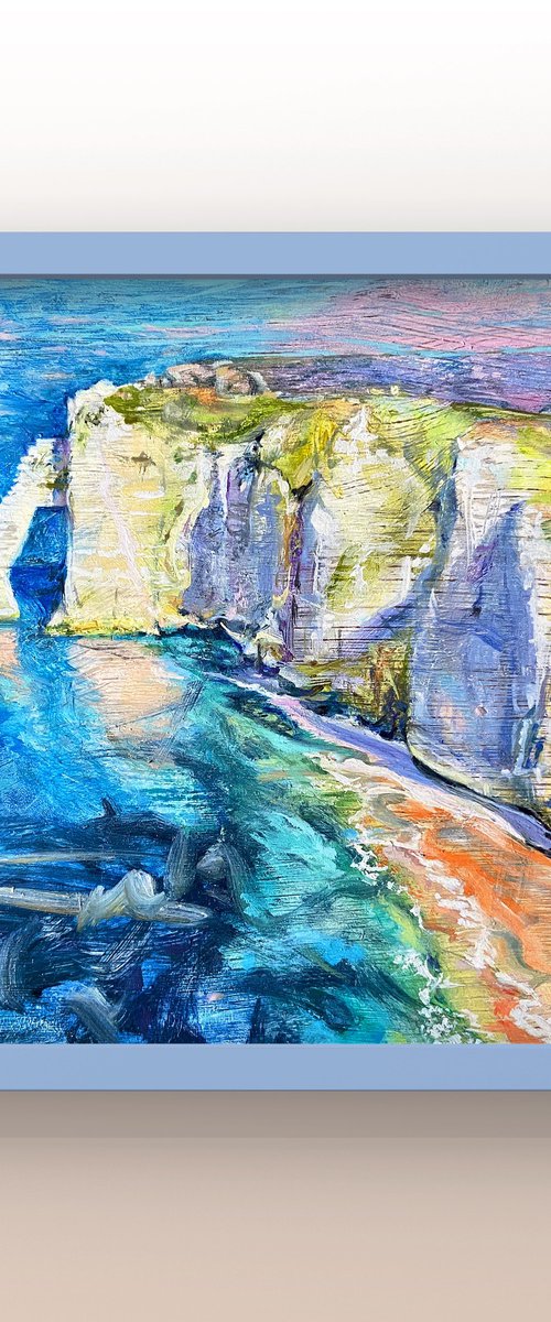 Étretat by Elvira Sesenina