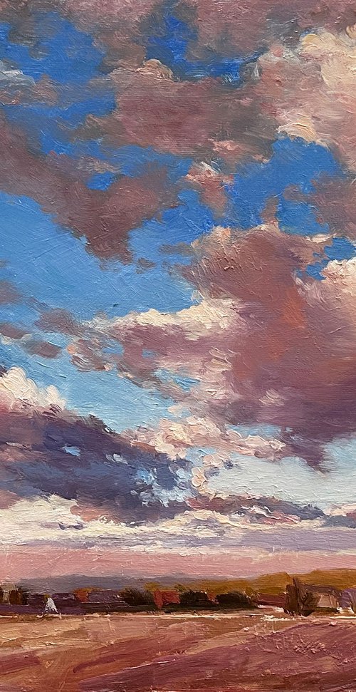 Dramatic Evening Sky #2 by Ling Strube