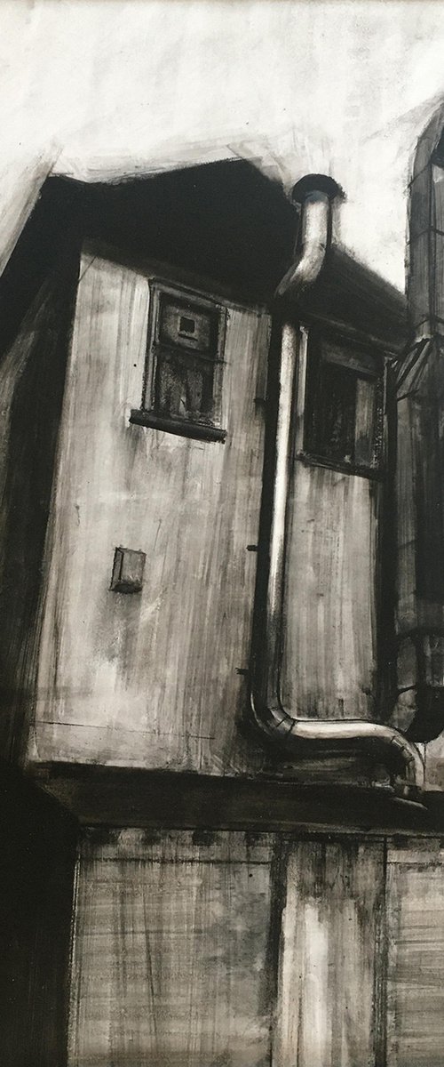 Back of the chippy by Andrew Morris