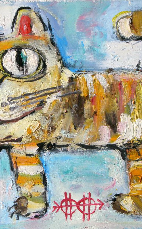 Cat stories #20 by Nikita Ostapenco