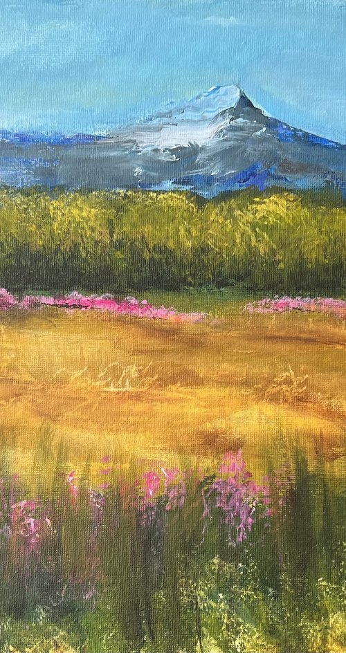 Over to the mountain by Carolyn Shoemaker (Soma)