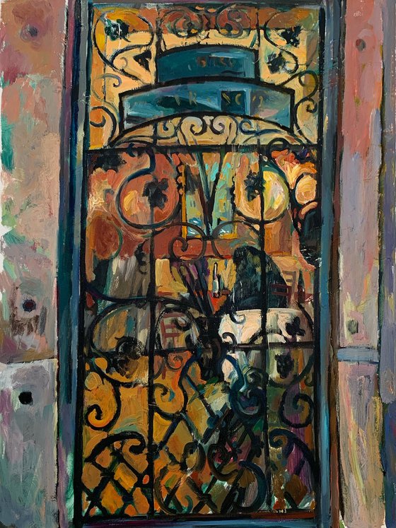 A Restaurant in Venice. The Night Visitor