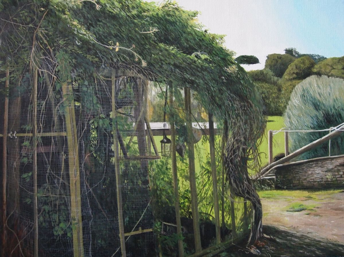 Greenhouse at Quarr by Kitty Cooper