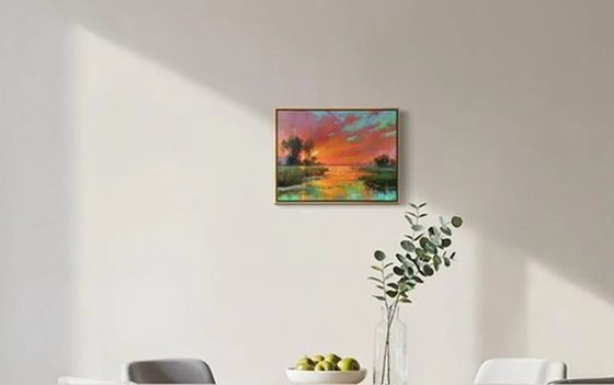 "Ignited Dusk"