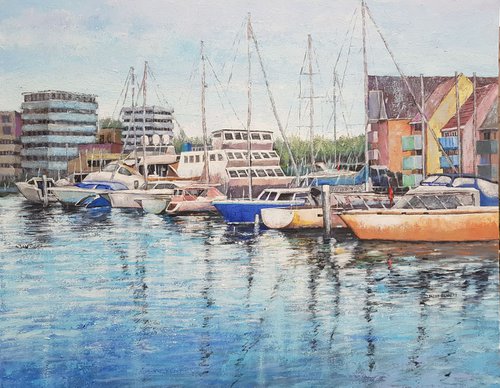 Ocean Village- Southampton  '1' by Jacob Bennett