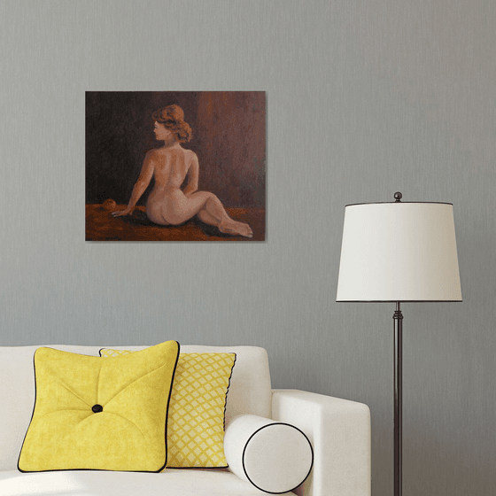 The Girl With The Apple