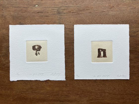 “ UN PETIT PAYSAGE ” #32 & #42