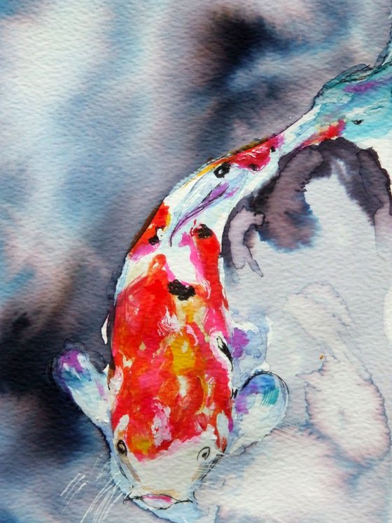 Koi fish / Watercolour