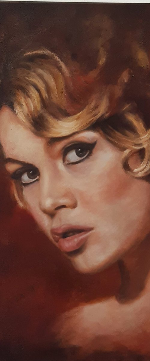 Brigitte Bardot by Jochina van Kruistum