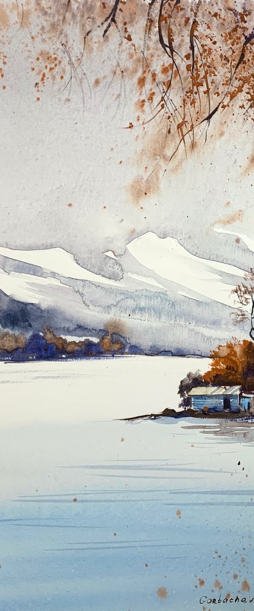 Fall landscape by Eugenia Gorbacheva
