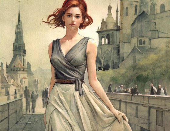 Girl in the City