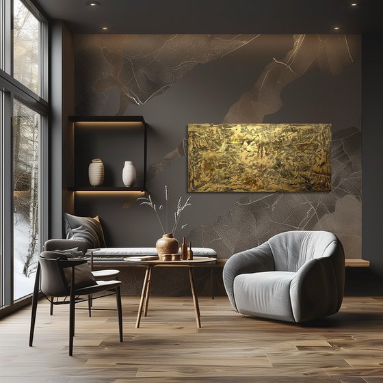 Gold Leaf 120x60x2
