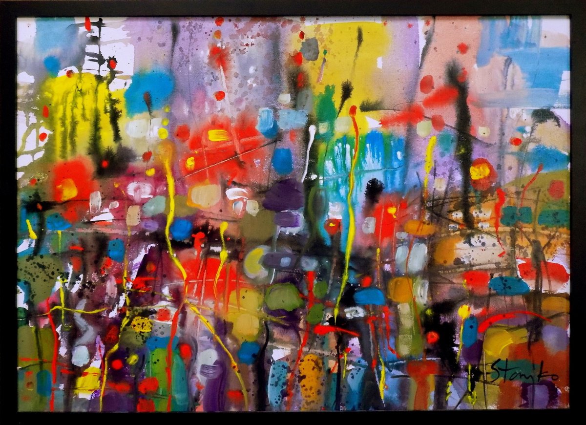  Just Rainy-Xcix By Stanislav Bojankov, 29 X 21, Artwork For Sale On Artfinder