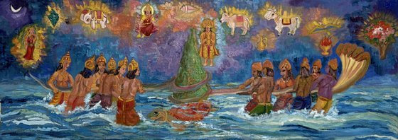 Samudra Manthan Mythological