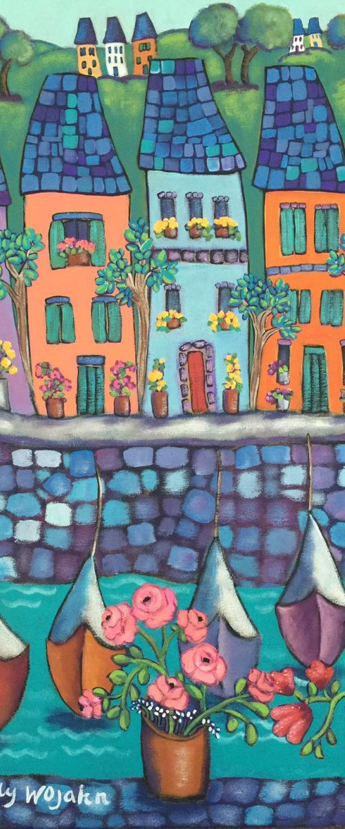 "Ville Par la Port" by Holly Wojahn