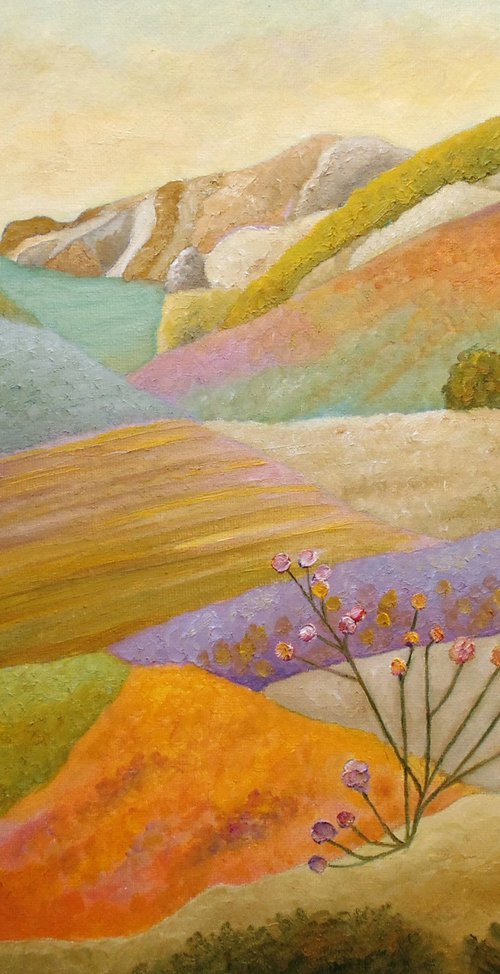Rambling Through The Blooming Valley by Angeles M. Pomata
