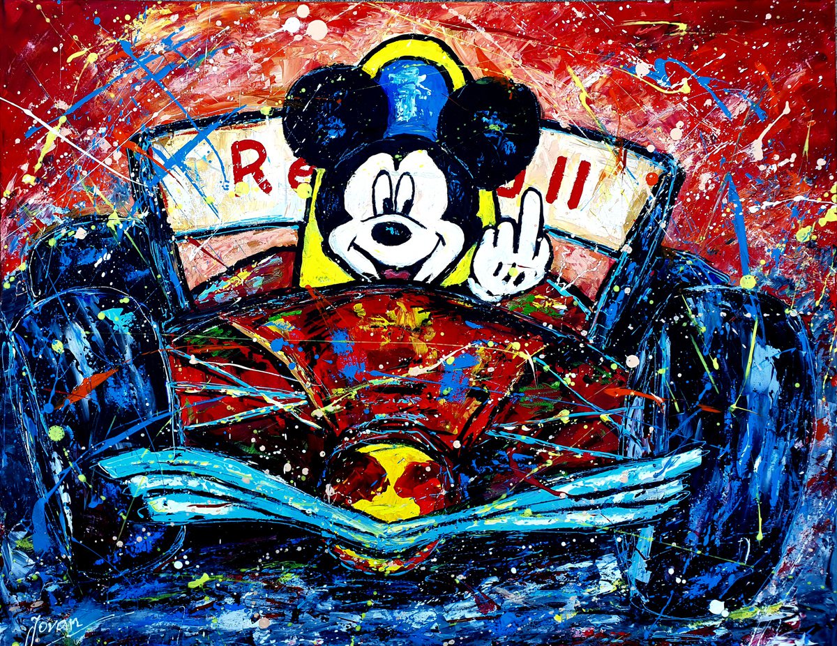 Mickey, Formula 1 pirate by Jovan Srijemac