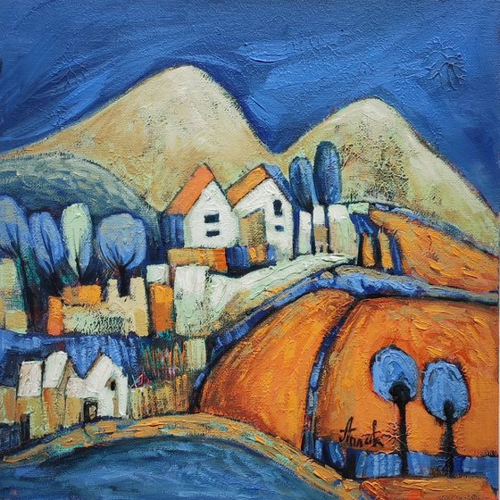 Happy corner landscape