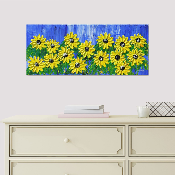 Sunflower 60x25cm