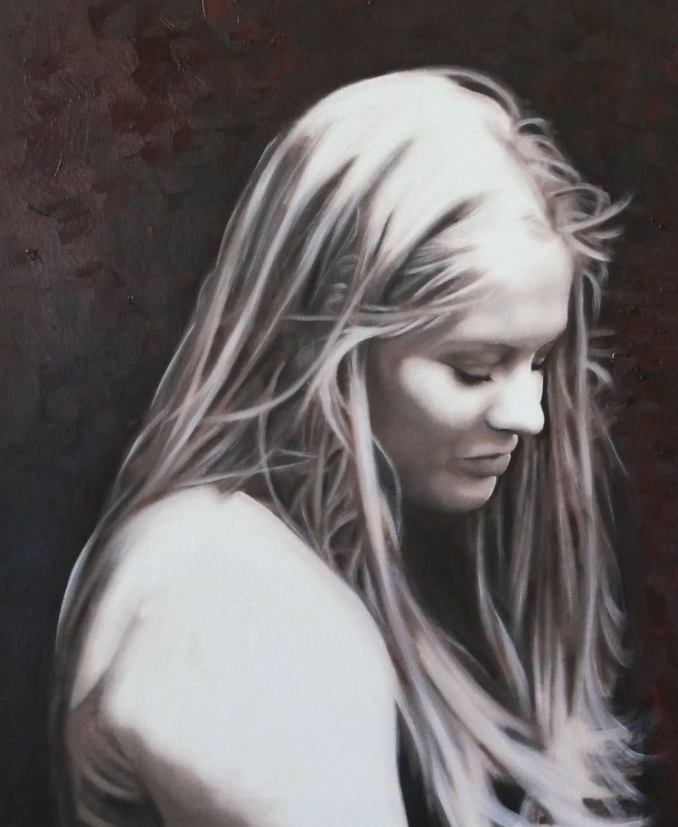 Expressive Portrait Oil Painting By Mark Antony Skirving, 16 X 20", Your Portrait, Original Artwork