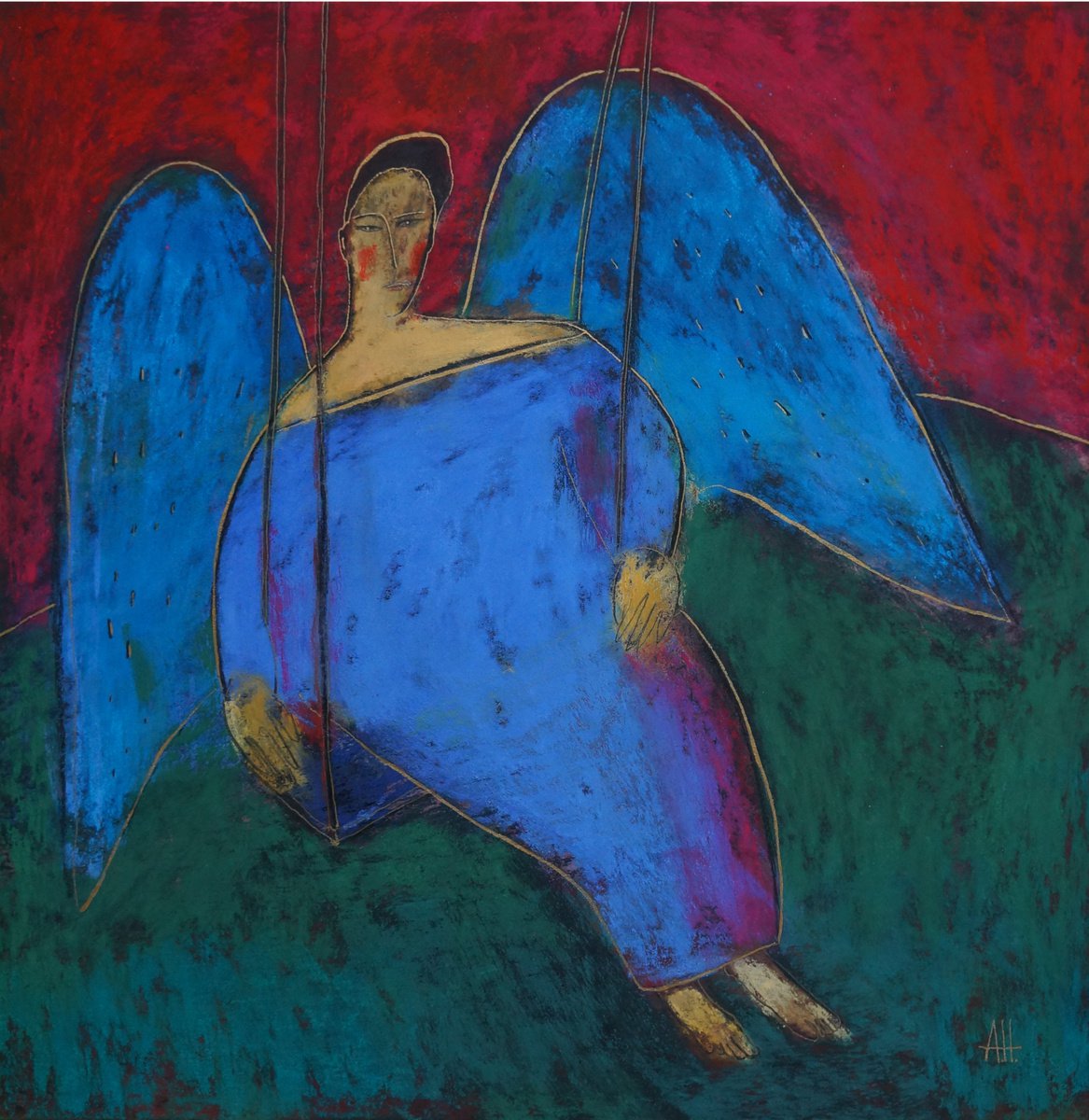 Dreamy angel by Nelly Akchurina