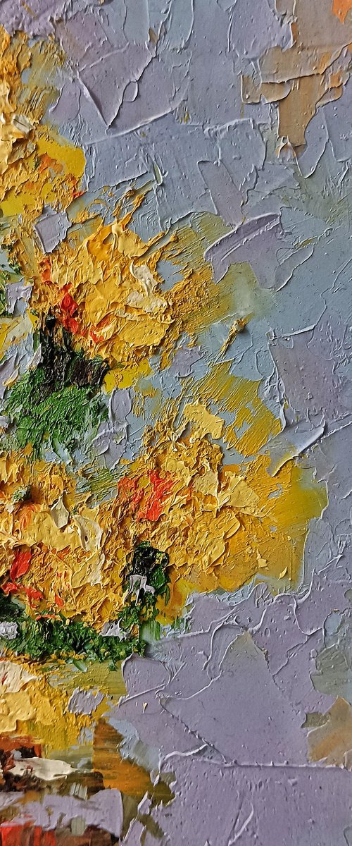 Small flowers abstraction by Marinko Šaric