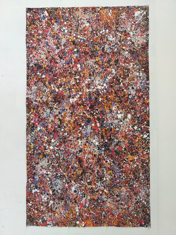 Modern Jackson Pollock Style Painting By M Y Artfinder
