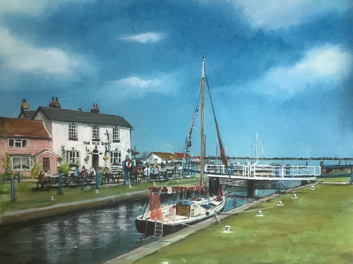 Heybridge Basin Essex by Darren Carey