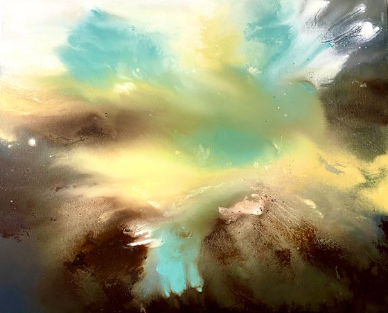 Soul Invasion - Landscape Abstract - 100cm x 80cm