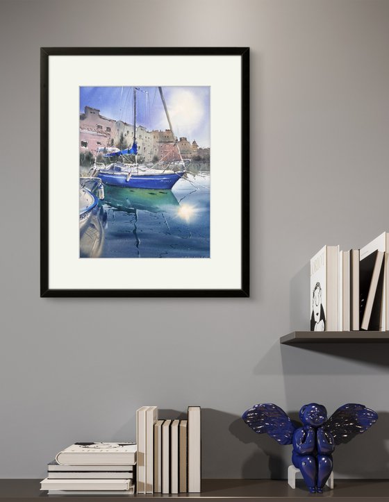 Harbor Dreams of Port Saplaya