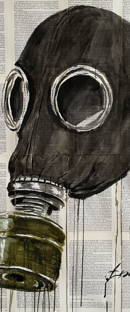 Gas Mask by H.Tomeh