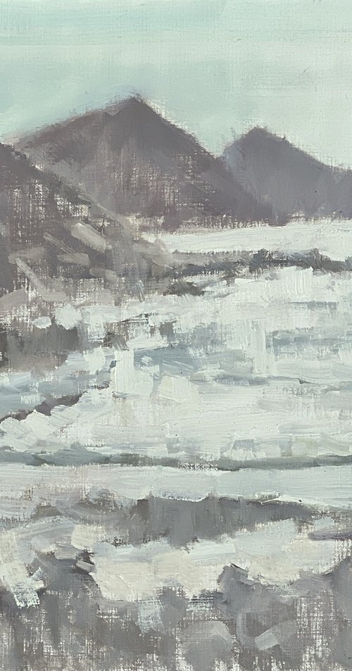 Crackington Haven shimmer by Louise Gillard