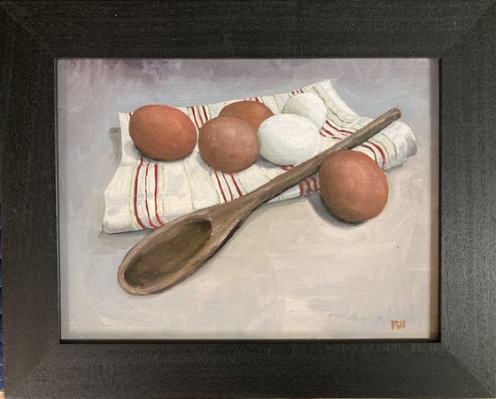 Eggs and Spoon