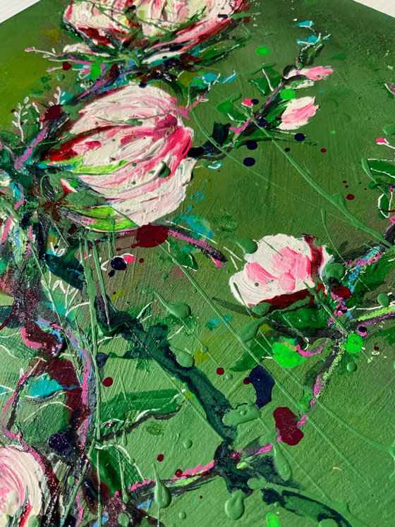 Tangled wild Peonies